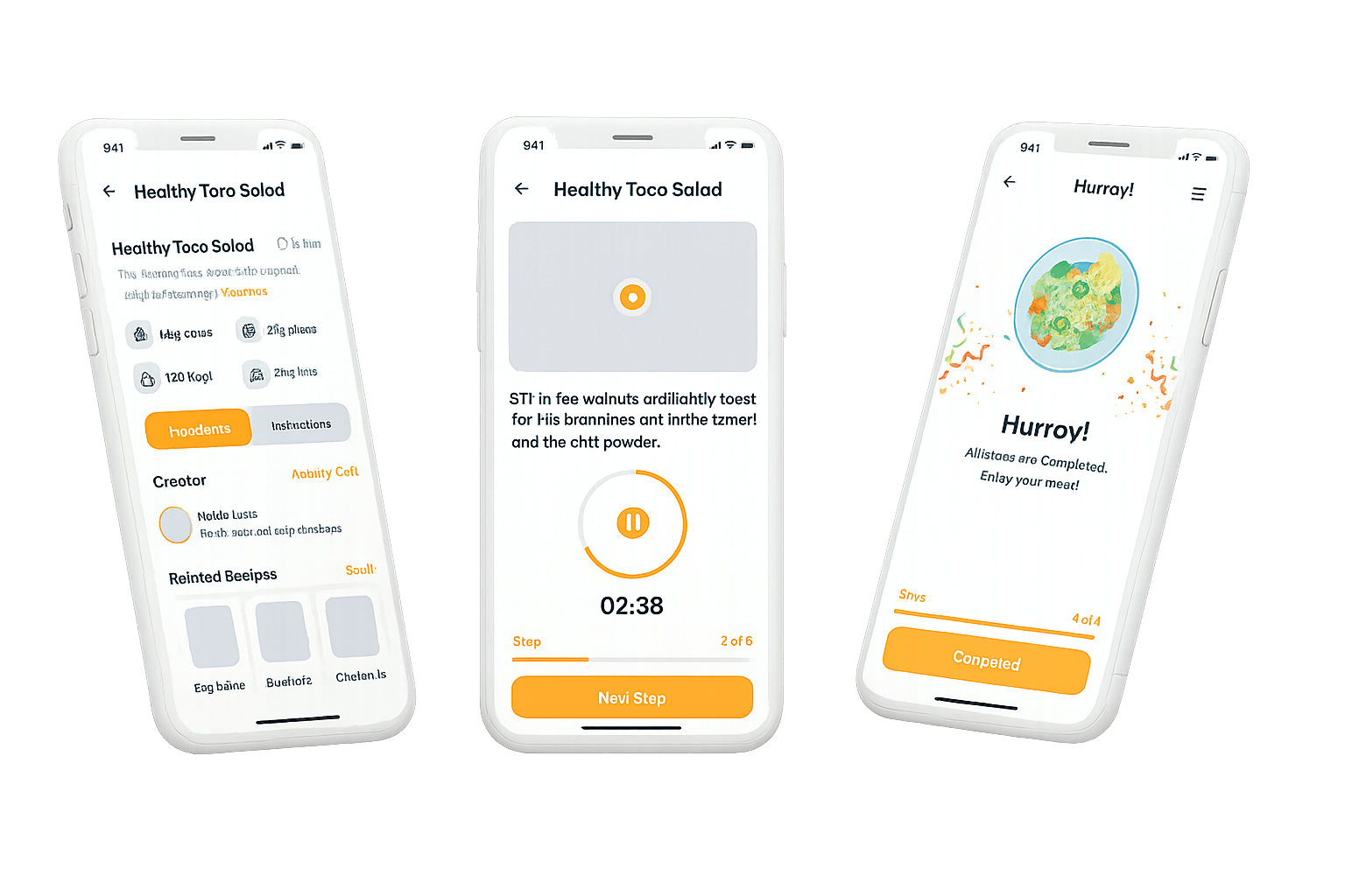 Mockup do app TailChef